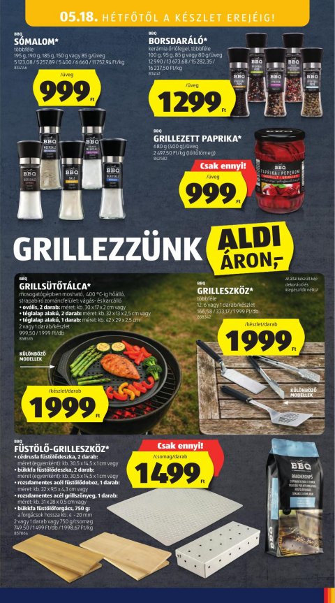 ALDI akciós újság