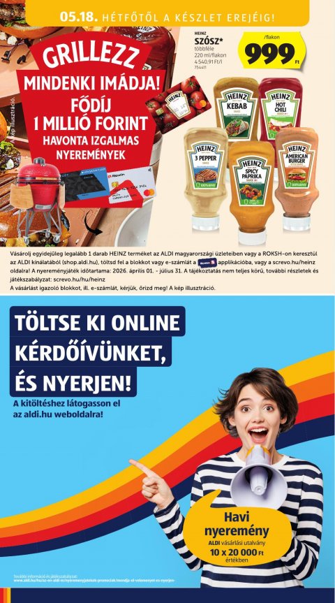 ALDI akciós újság