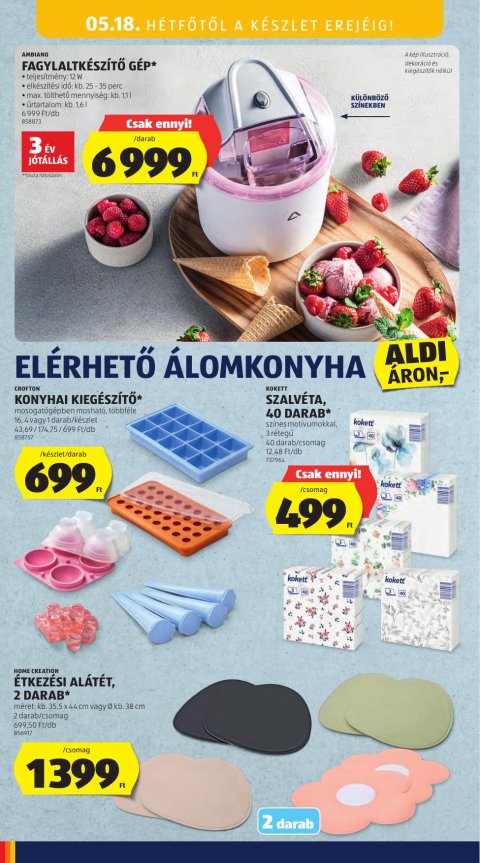 ALDI akciós újság