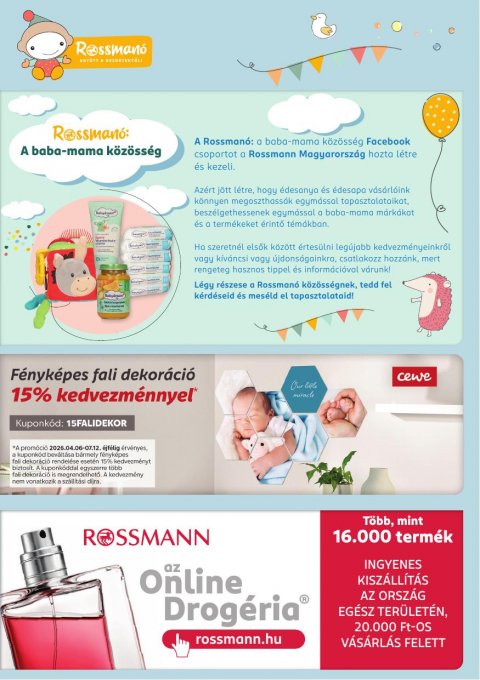 ROSSMANNÓ akciós újság
