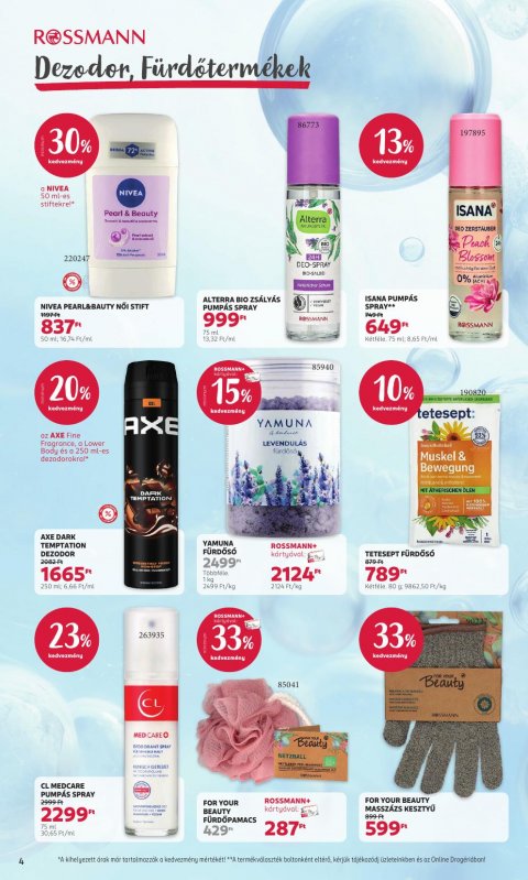 ROSSMANN akciós újság