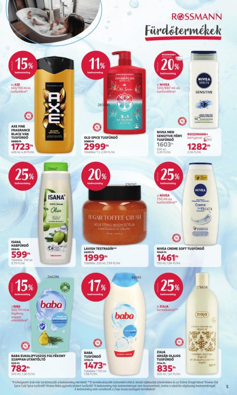 ROSSMANN akciós újság