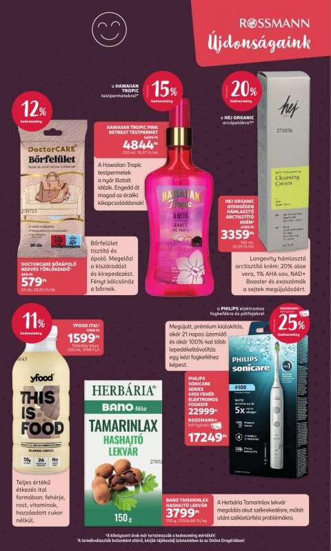 ROSSMANN akciós újság