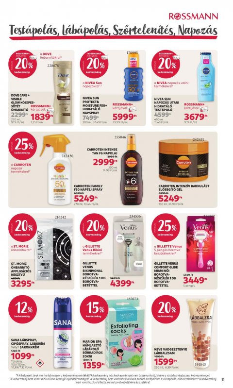ROSSMANN akciós újság