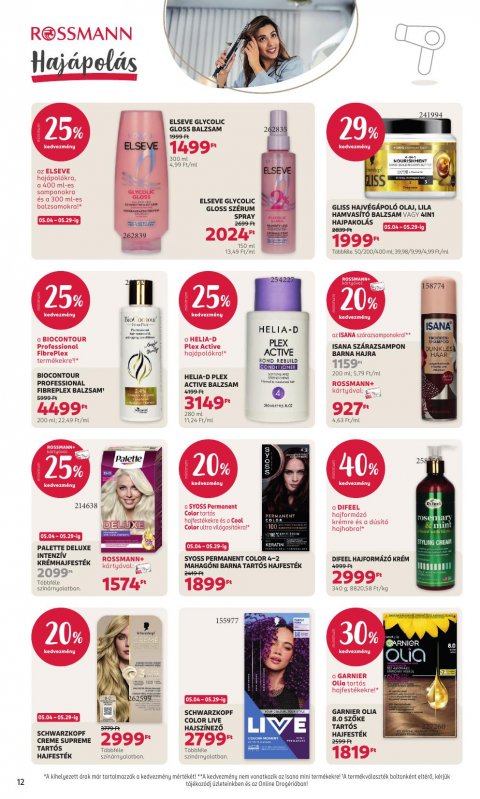 ROSSMANN akciós újság