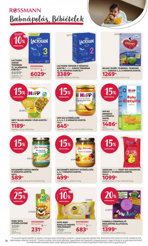 ROSSMANN akciós újság