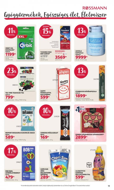 ROSSMANN akciós újság