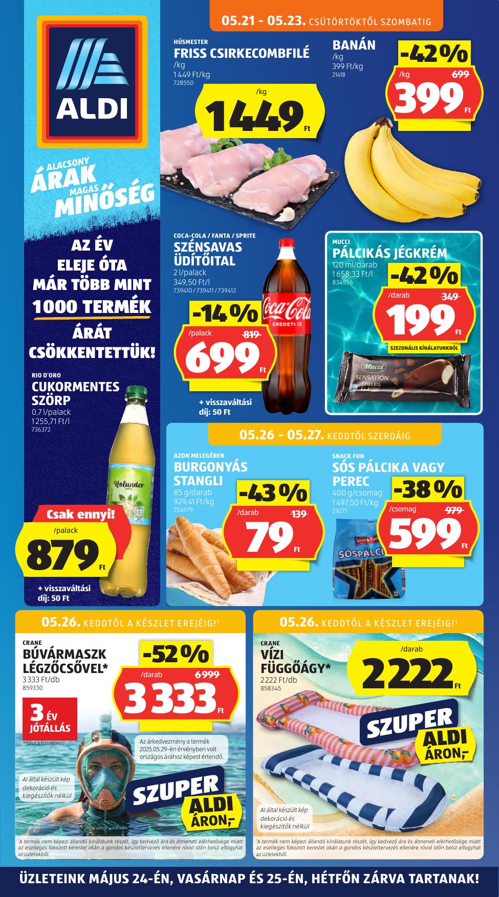 ALDI akciós újság od 21. 5. 2026 do 27. 5. 2026