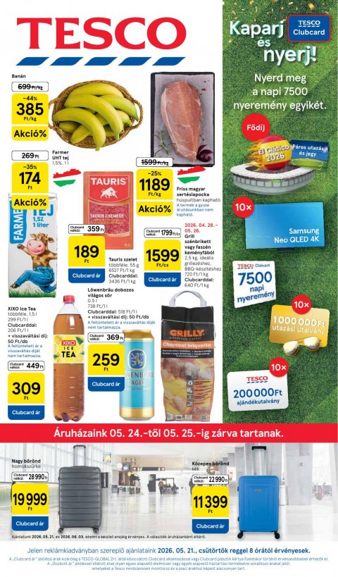 TESCO Hipermarket akciós újság od 21. 5. 2026 do 27. 5. 2026