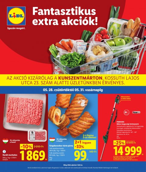 LIDL Regionális akciós újság od 28. 5. 2026 do 31. 5. 2026