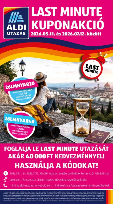 ALDI Utazás akciós újság od 28. 5. 2026 do 28. 5. 2026