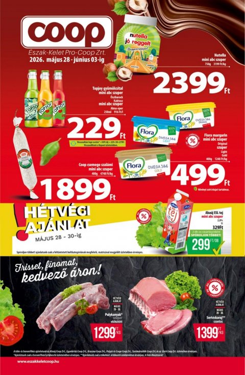 COOP Észak-Kelet akciós újság od 28. 5. 2026 do 3. 6. 2026