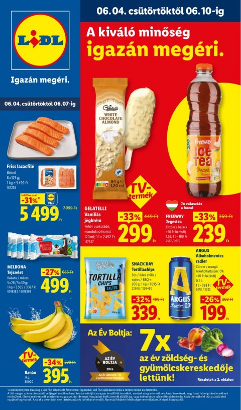 LIDL akciós újság od 4. 6. 2026 do 10. 6. 2026
