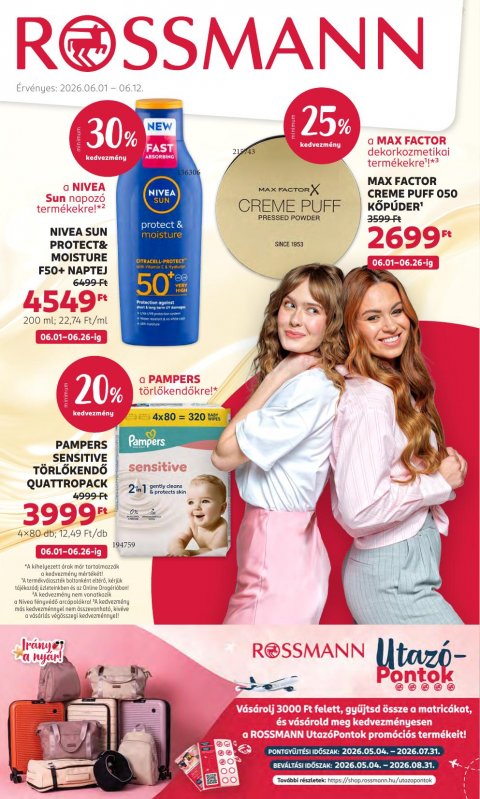 ROSSMANN akciós újság od 1. 6. 2026 do 12. 6. 2026