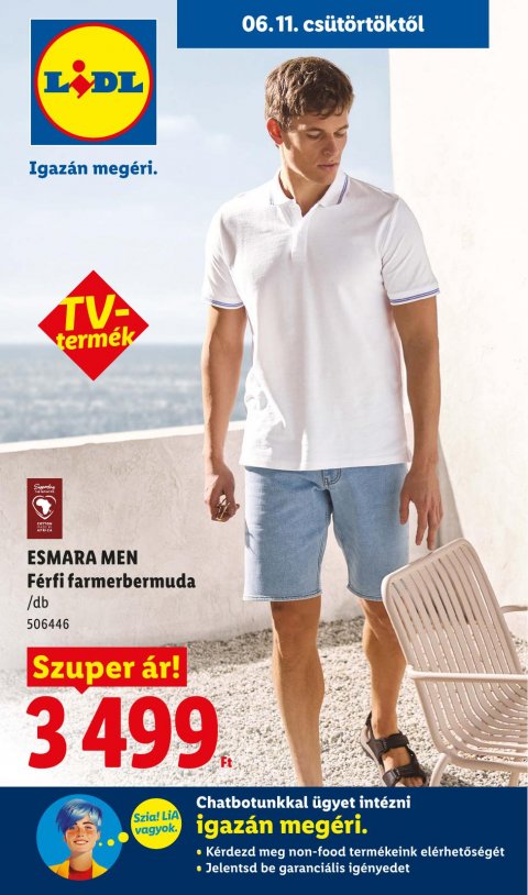 LIDL Nonfood akciós újság od 11. 6. 2026 do 11. 6. 2026