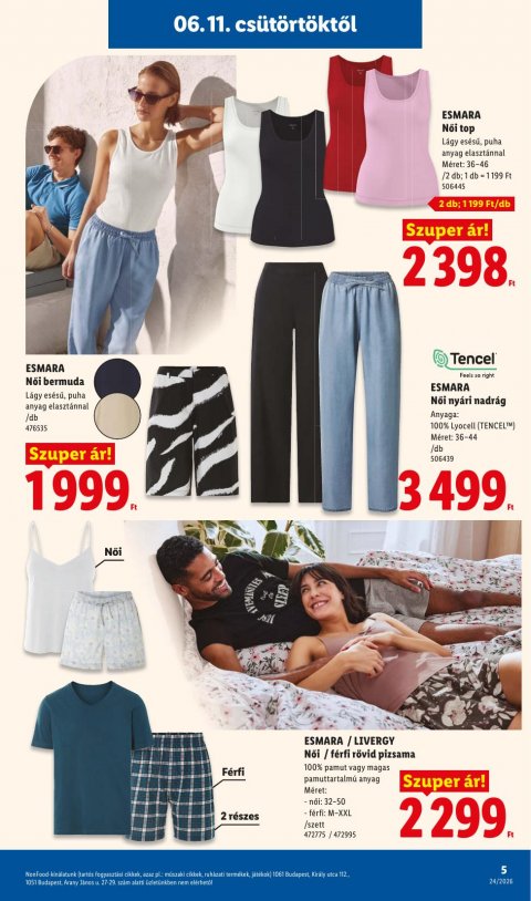 LIDL Nonfood akciós újság