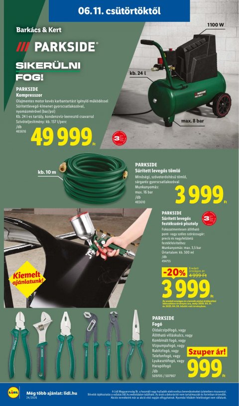 LIDL Nonfood akciós újság