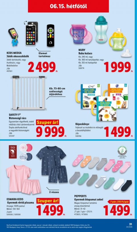 LIDL Nonfood akciós újság