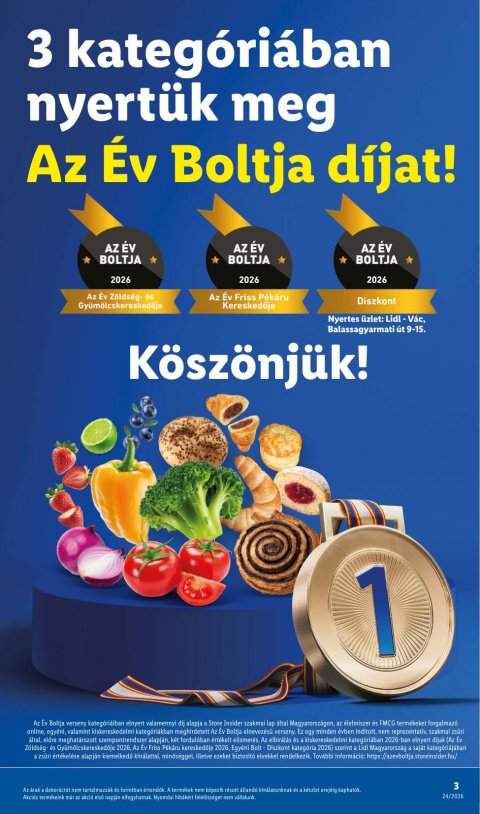 LIDL akciós újság