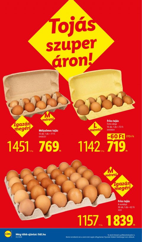 LIDL akciós újság