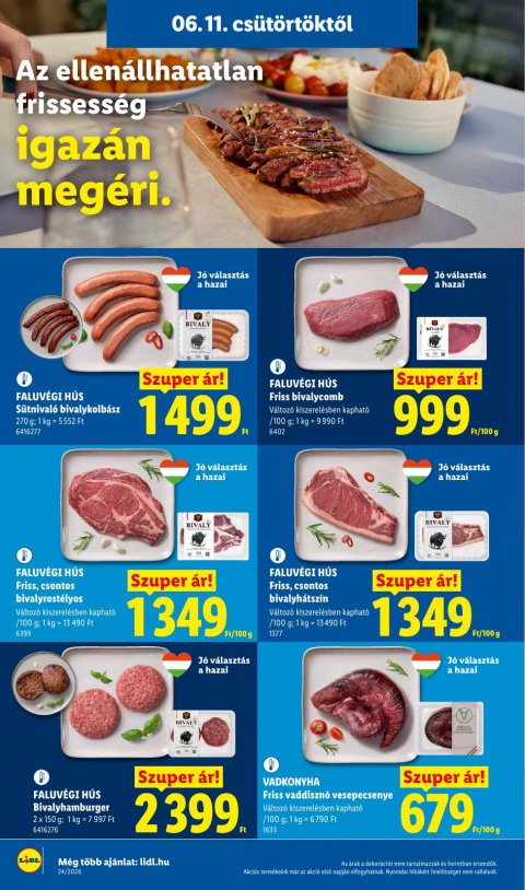 LIDL akciós újság