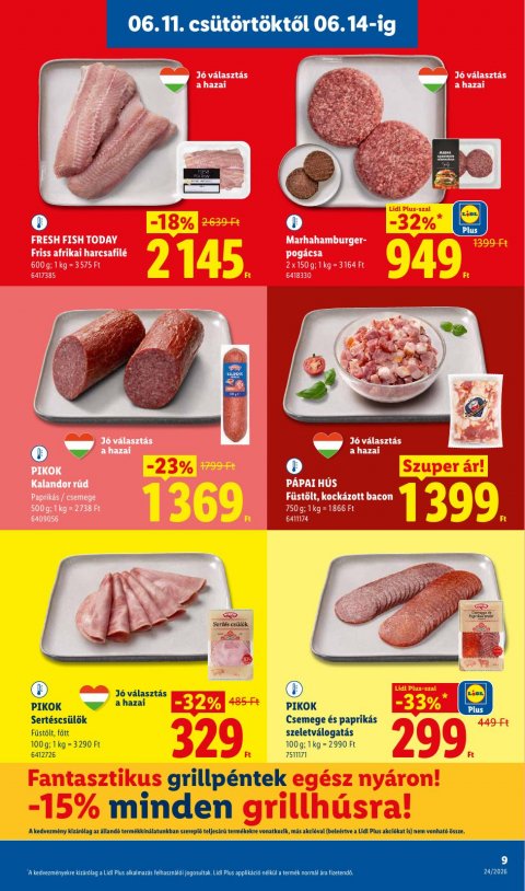 LIDL akciós újság