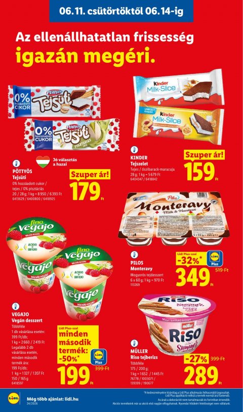 LIDL akciós újság
