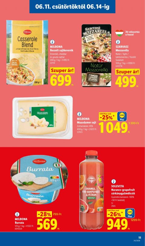 LIDL akciós újság