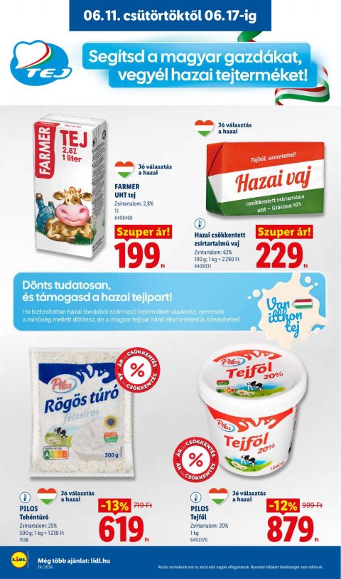 LIDL akciós újság
