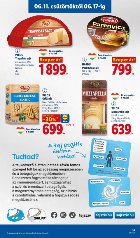 LIDL akciós újság