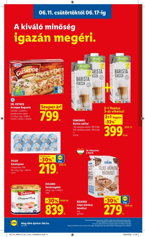 LIDL akciós újság