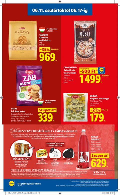 LIDL akciós újság