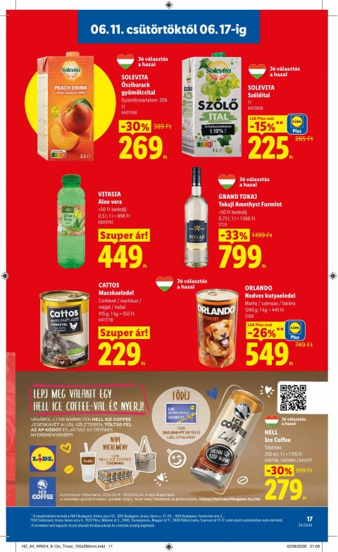 LIDL akciós újság