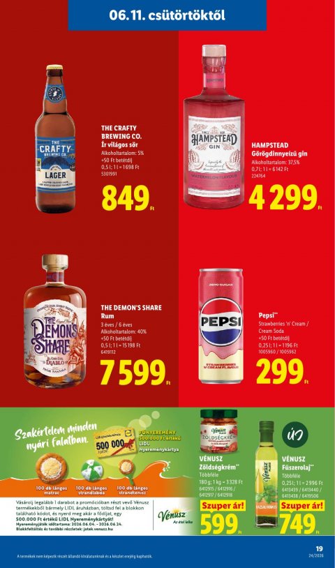 LIDL akciós újság