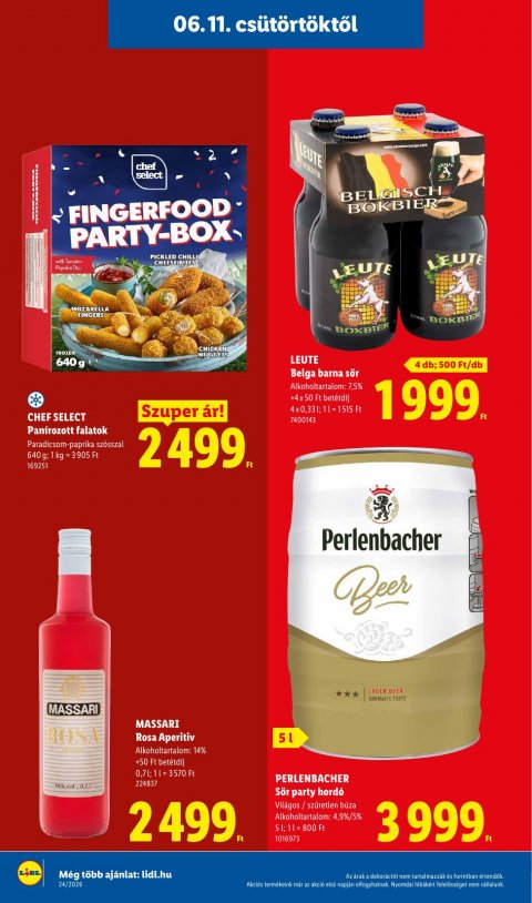 LIDL akciós újság