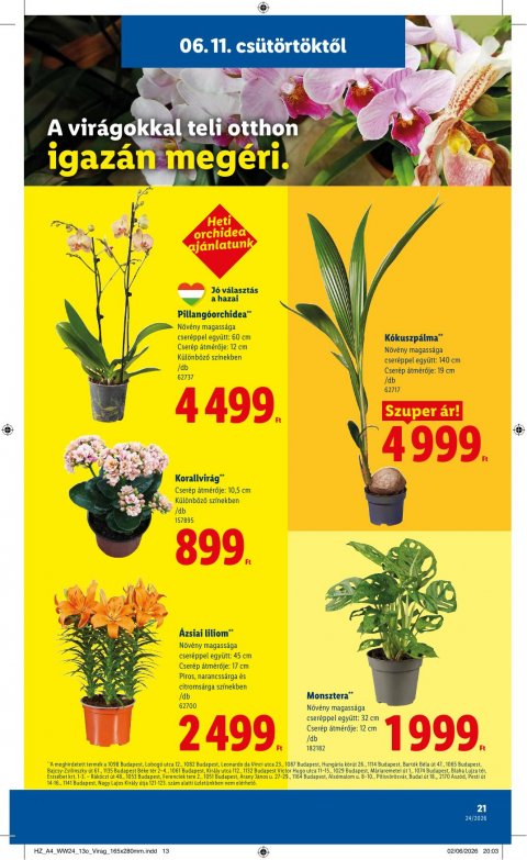 LIDL akciós újság