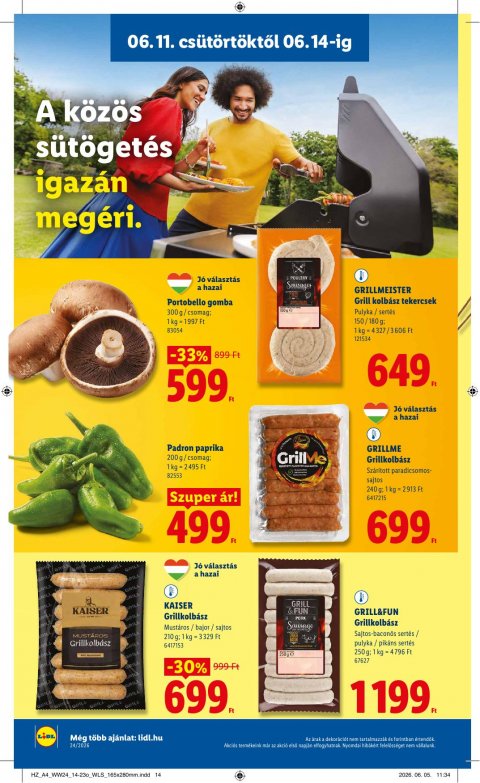 LIDL akciós újság