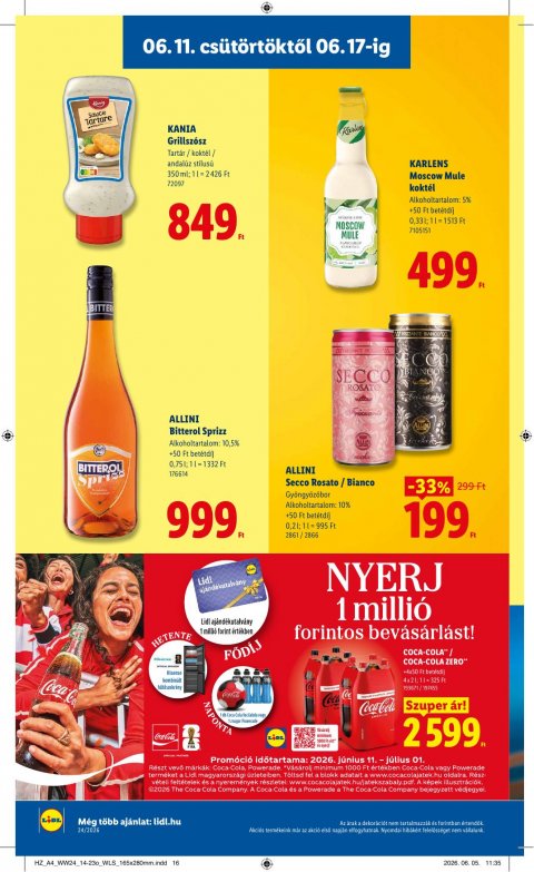 LIDL akciós újság