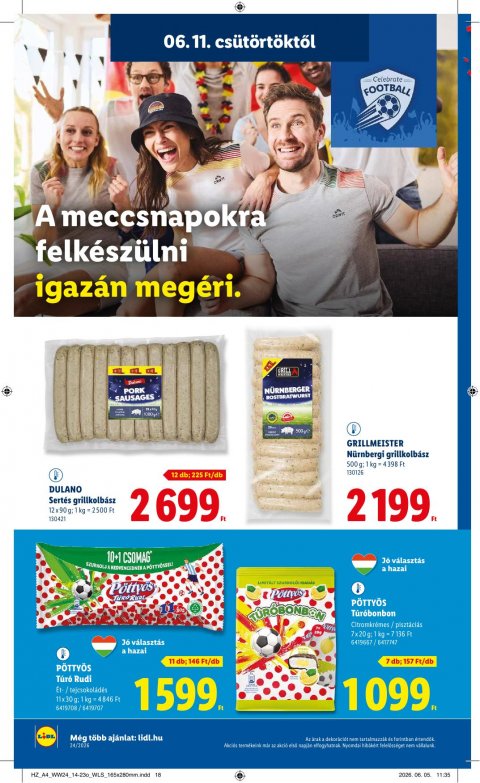 LIDL akciós újság