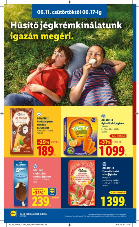 LIDL akciós újság