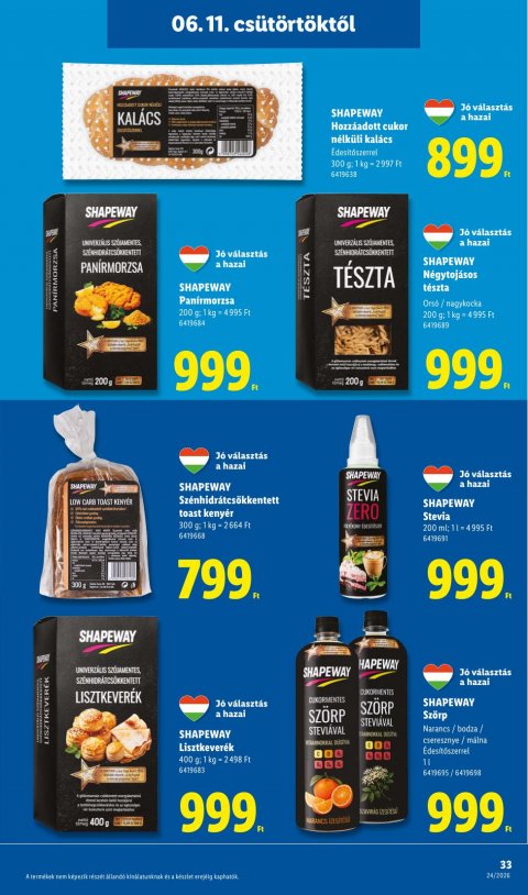LIDL akciós újság