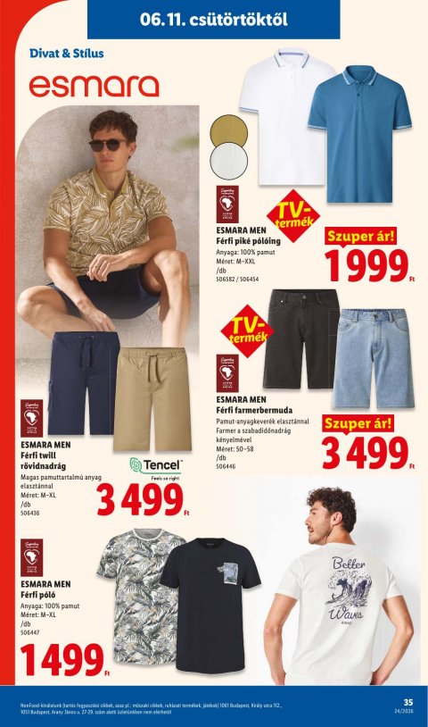 LIDL akciós újság