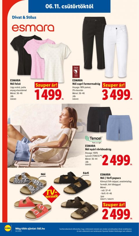 LIDL akciós újság