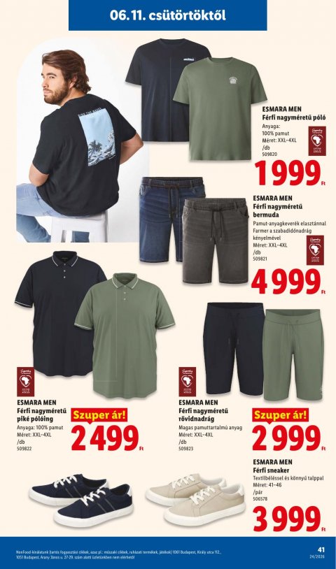 LIDL akciós újság