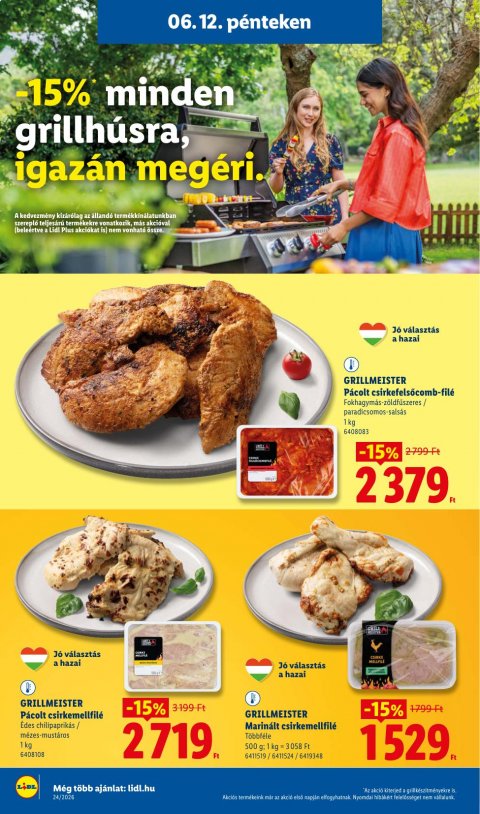 LIDL akciós újság