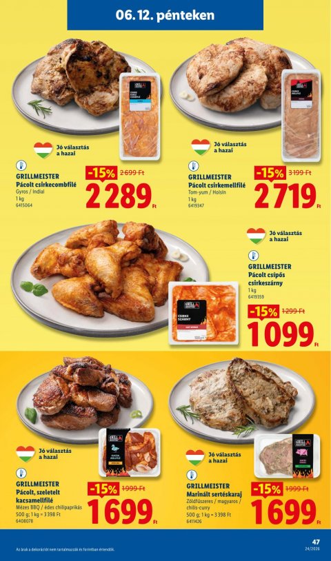 LIDL akciós újság