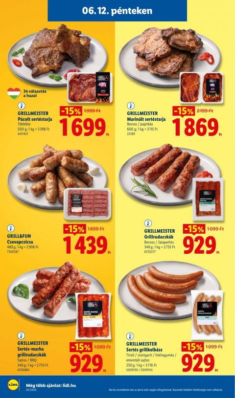 LIDL akciós újság