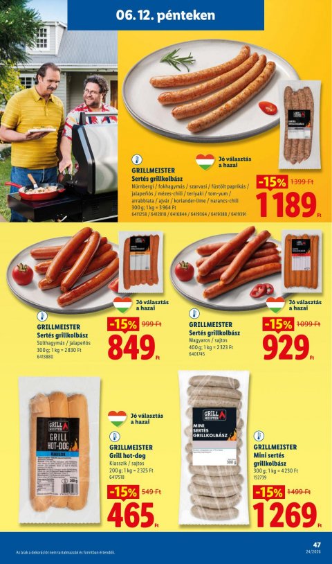 LIDL akciós újság