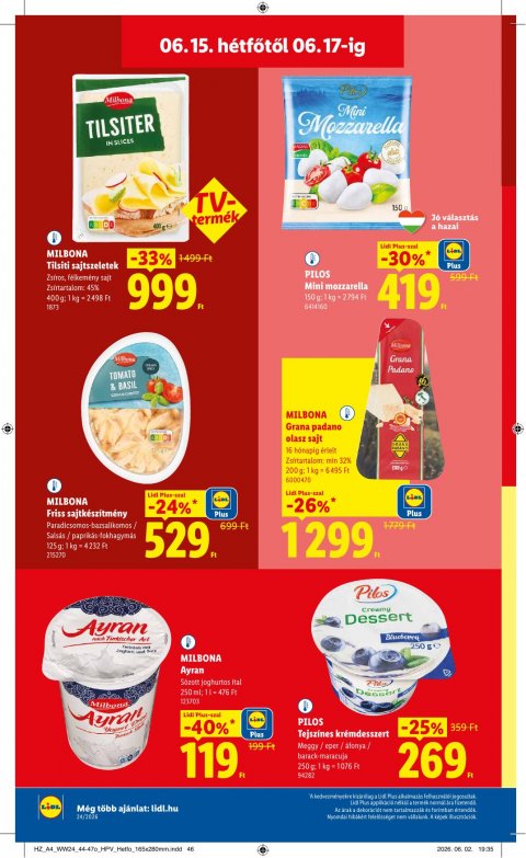 LIDL akciós újság