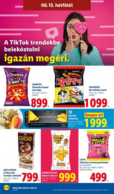 LIDL akciós újság